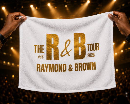 Gold R&B Rally Towel