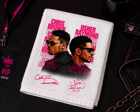 Pink Signature Rally Towel