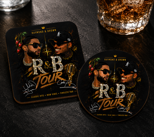 Cherry Premium Ceramic Coaster