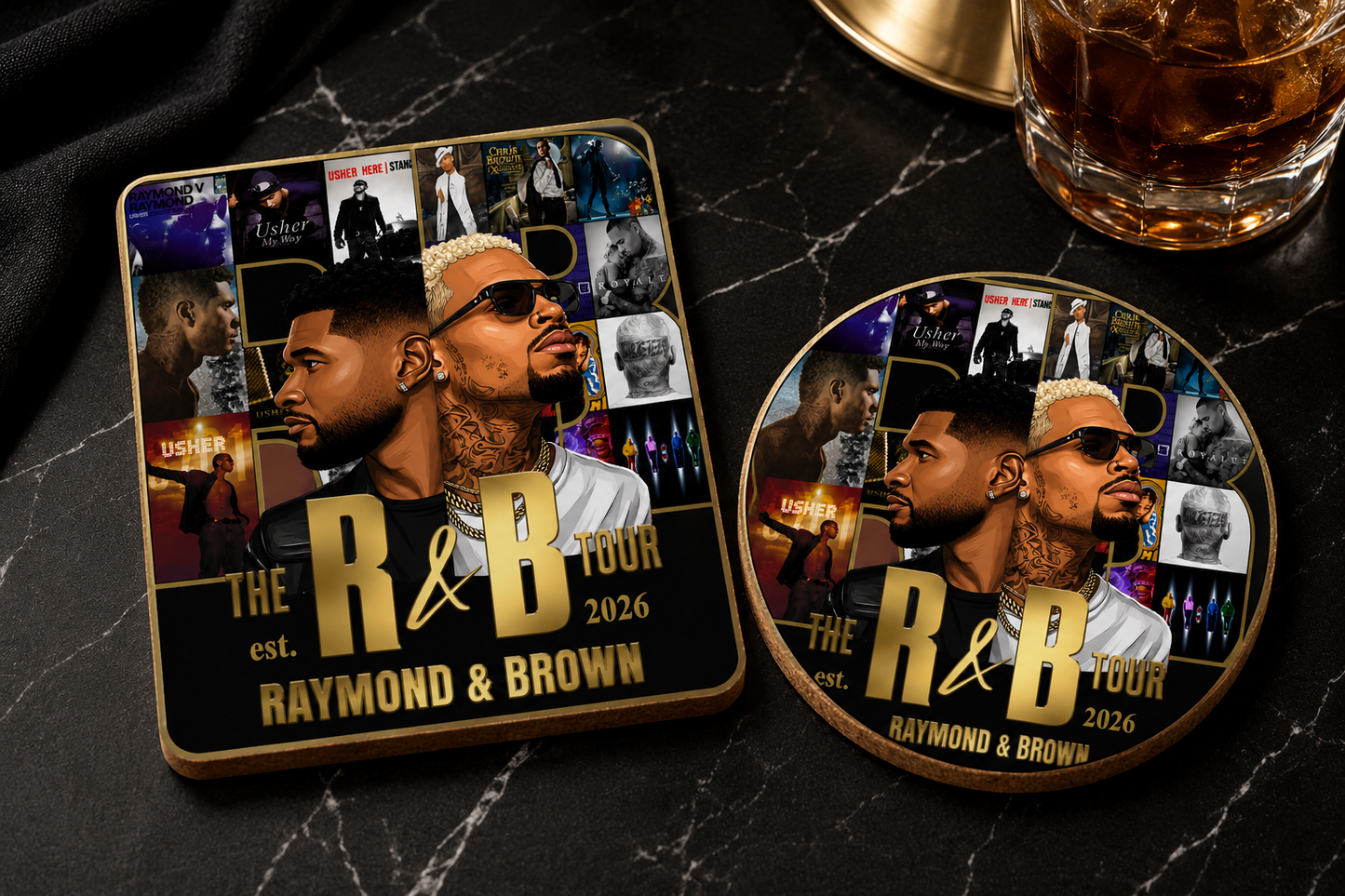 Ultimate R&B Ceramic Coaster