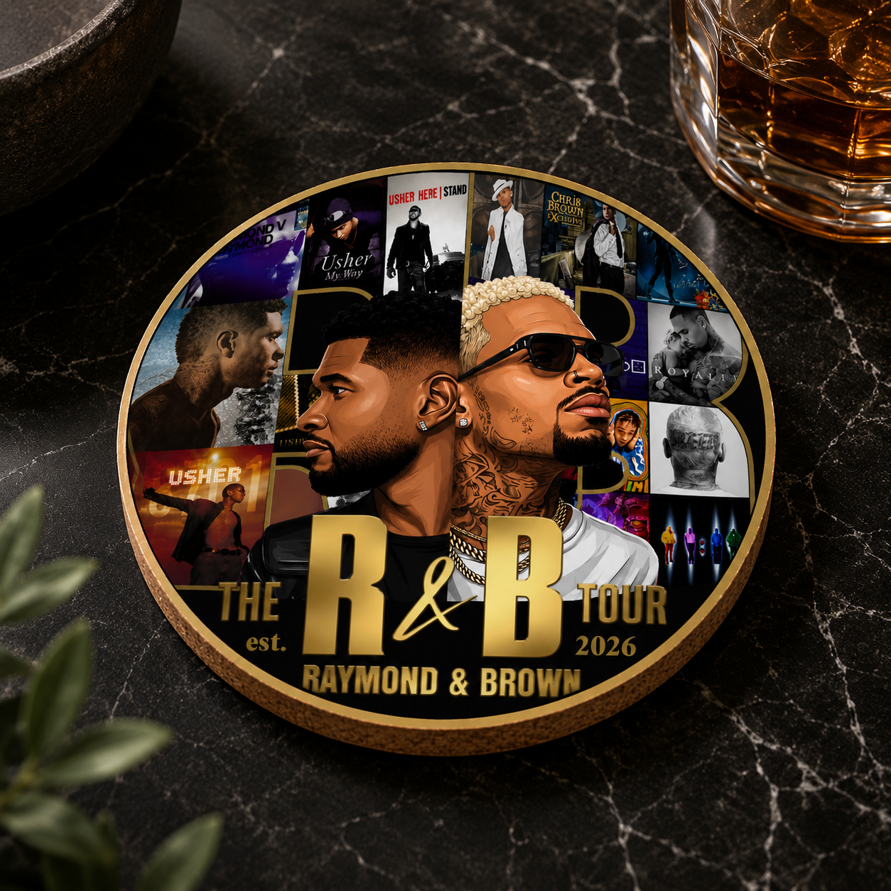 Ultimate R&B Ceramic Coaster