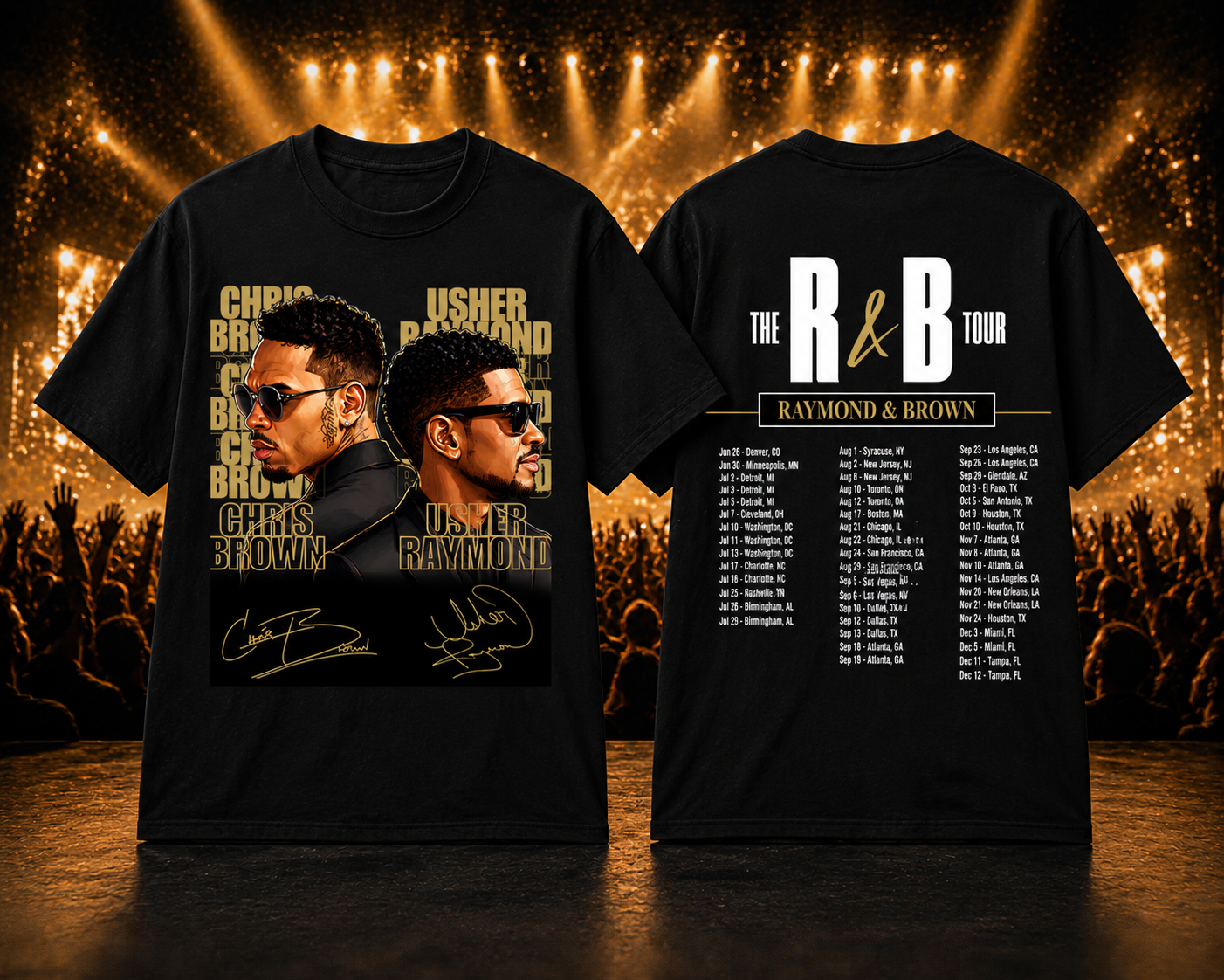 R&B Gold Signature Unisex Tee