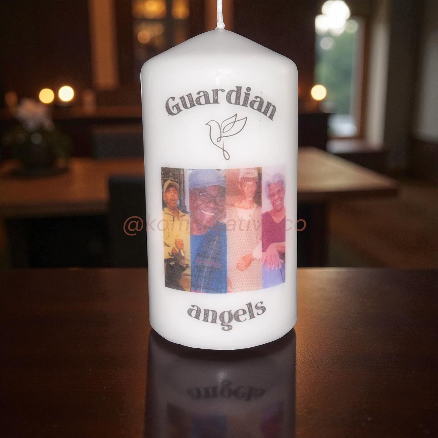 Guardian Angels Memorial Tribute Candle